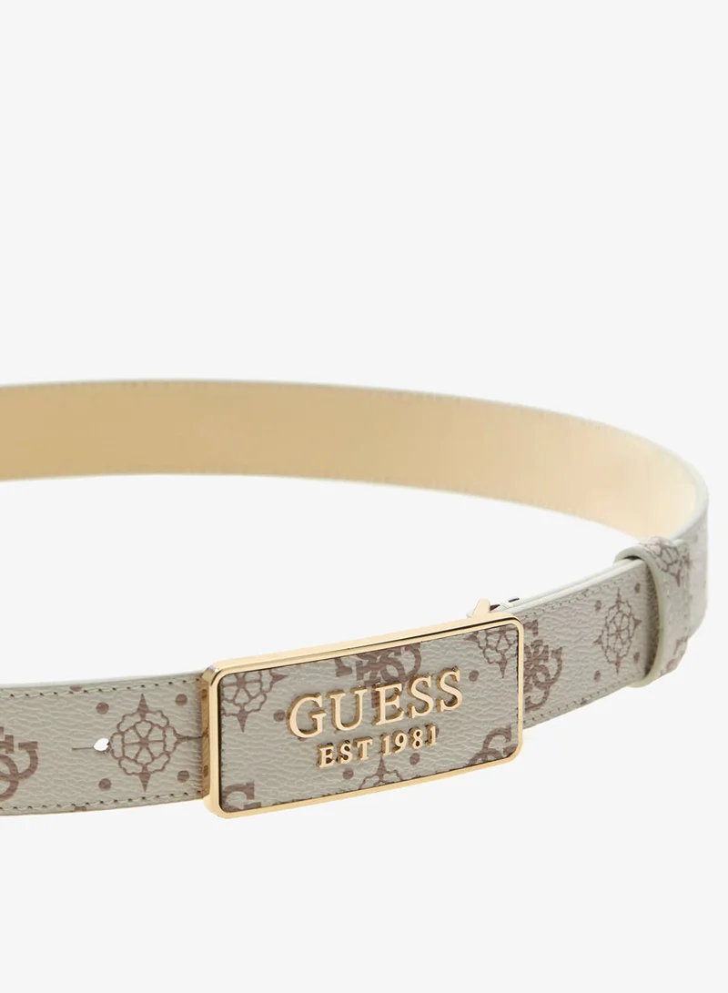 GUESS  Carrie Logo Non Reversible Belt for Women | Best Price UAE